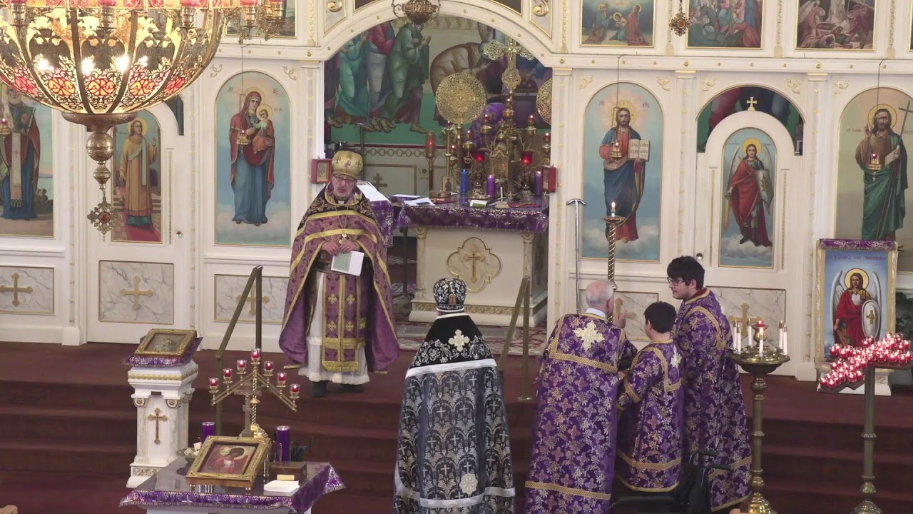 Sunday Divine Liturgy 2/22/26 Forgiveness Sunday