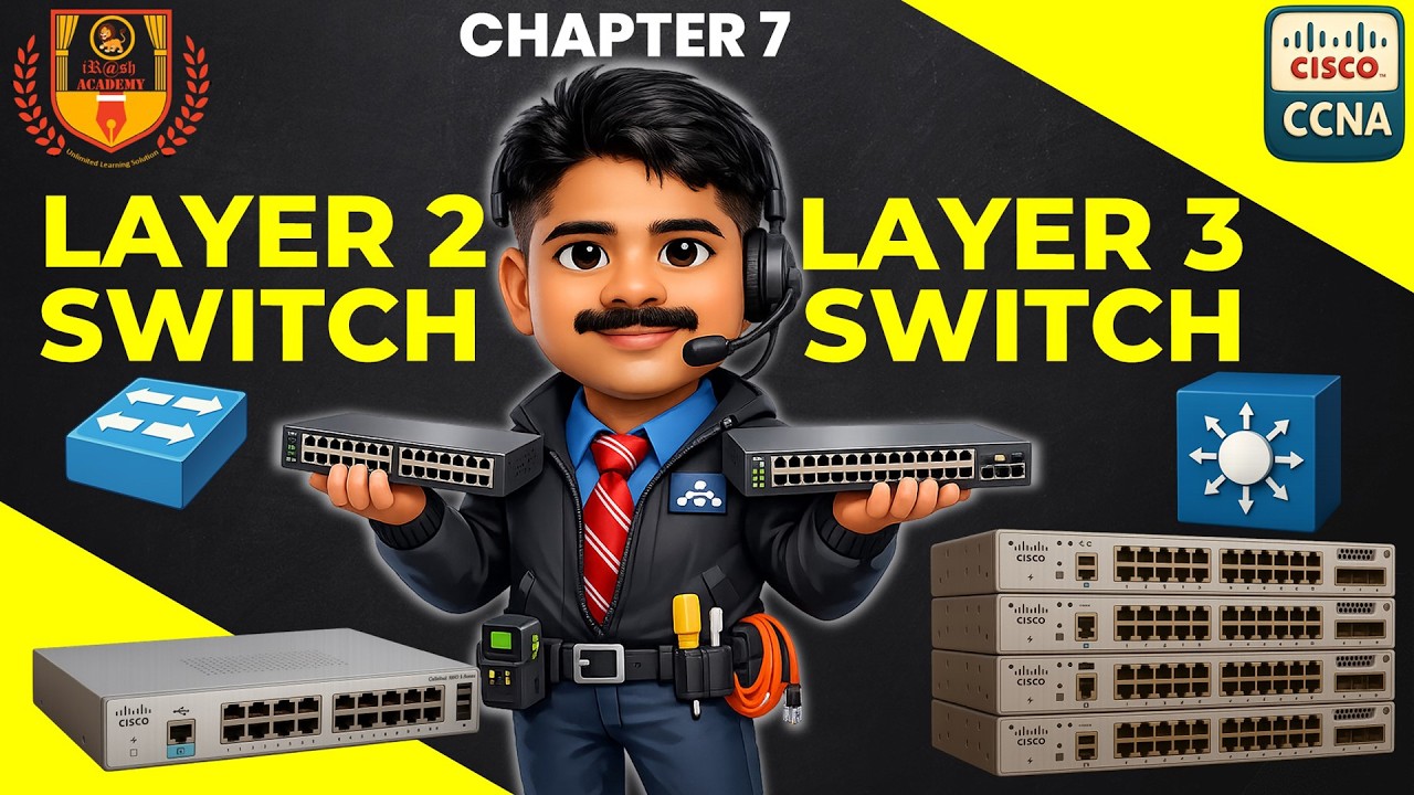 What is the difference between Layer 2 and Layer 3 Switches? | CCNA 200-301
