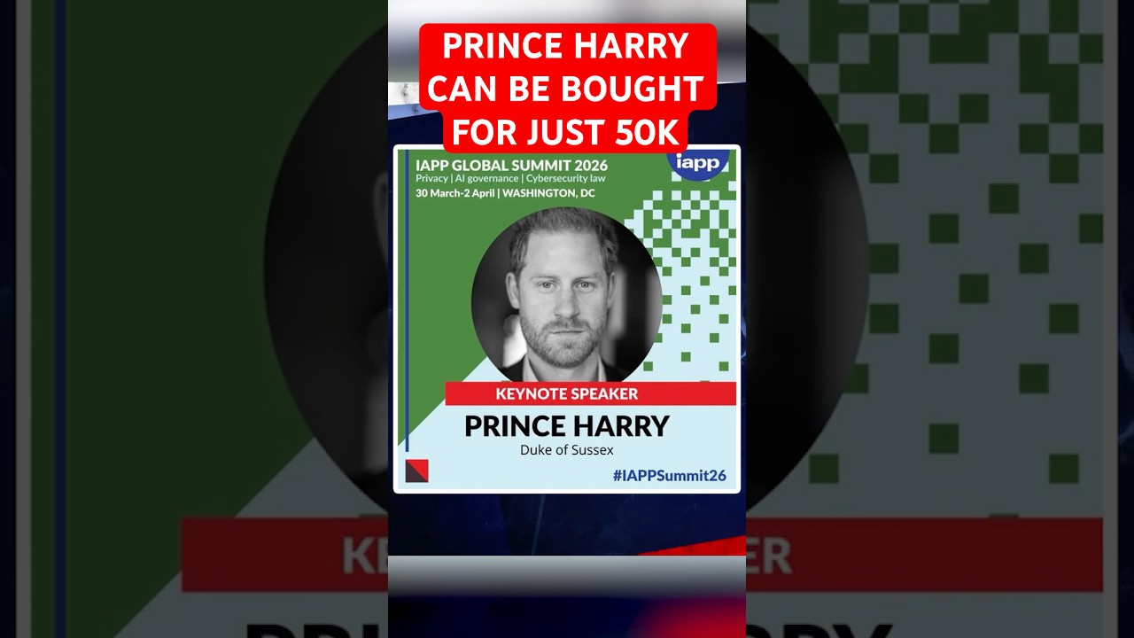 Как сообщает Роб Шутер, гонорар принца Гарри за выступление резко упал с 1 миллиона долларов до в...