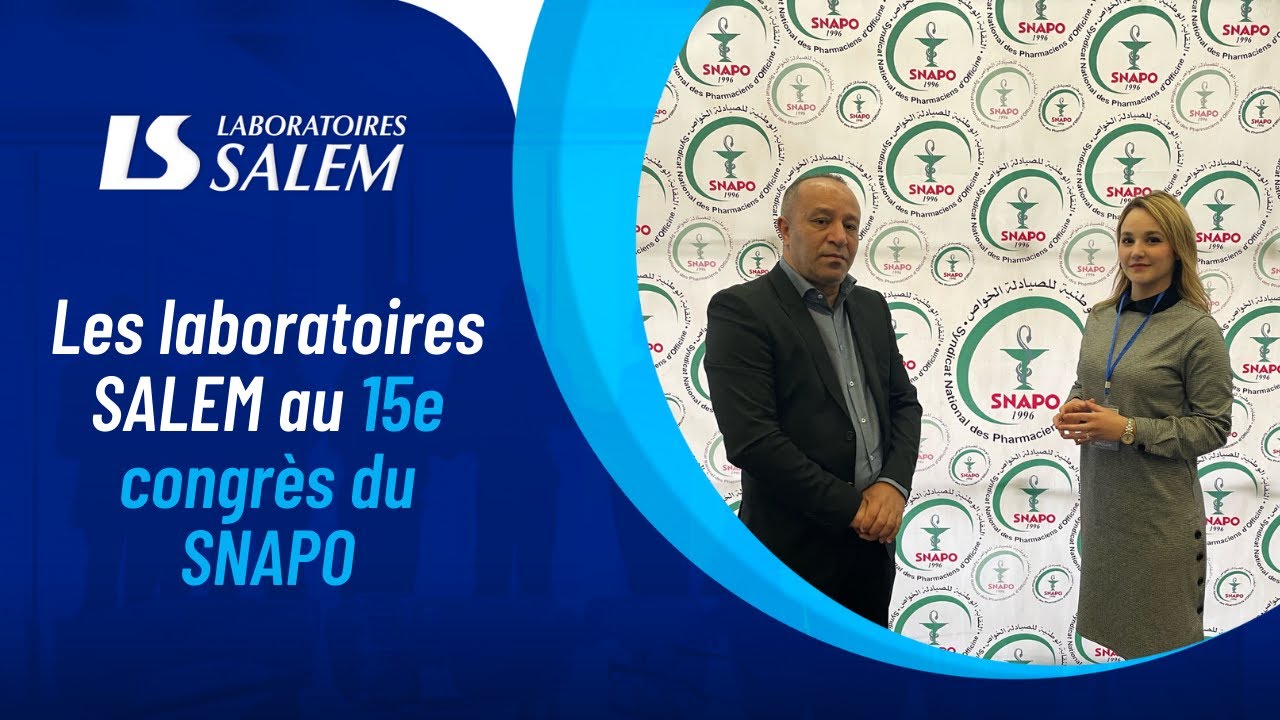 Les laboratoires SALEM au 15e congrès du SNAPO