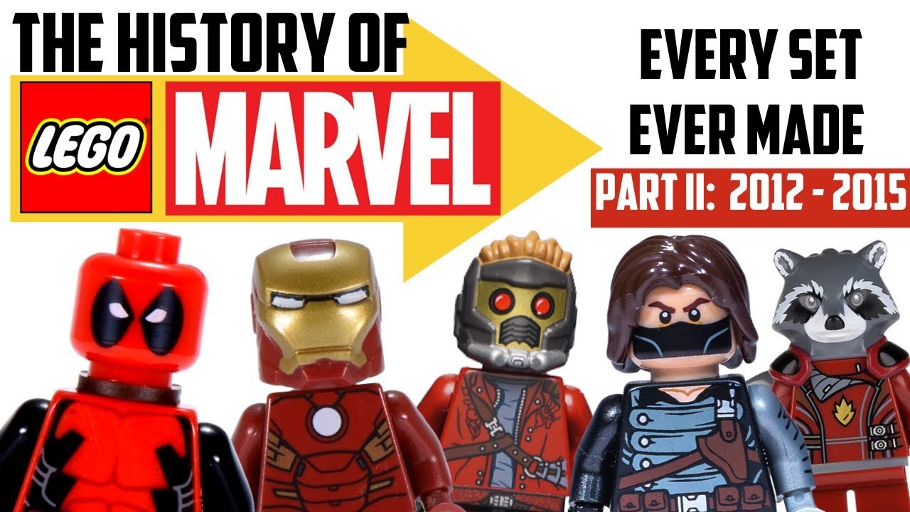 ИСТОРИЯ LEGO MARVEL: Часть 2 (Все наборы с 2012 по 2015 год)