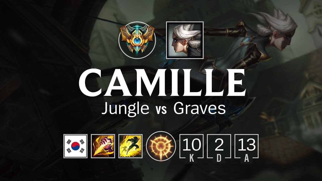 Camille Jungle vs Graves - KR Challenger Patch 8.11