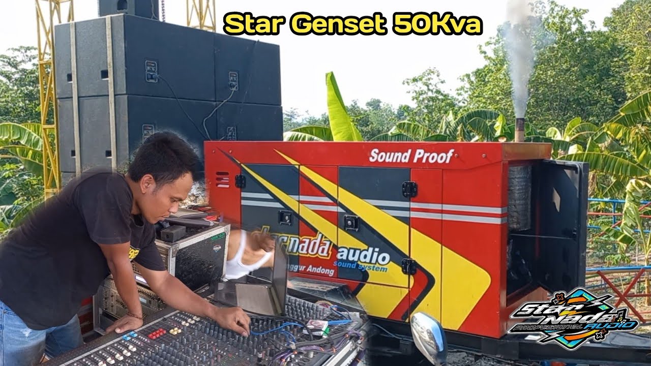 Star Genset 50Kva Sound Horeg Mulai Cek Sound ‼️ Star Nada Audio Andong Boyolali