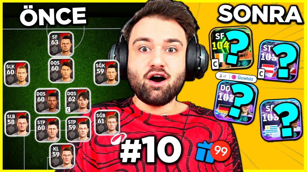 24 saatte SIFIRDAN hesap fulledim💰🎁 eFootball 2026 mobile #efootball