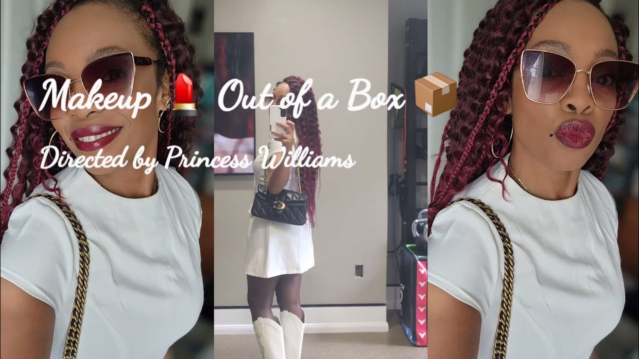 Makeup 💄 out of a box 📦. Princess Williams.  