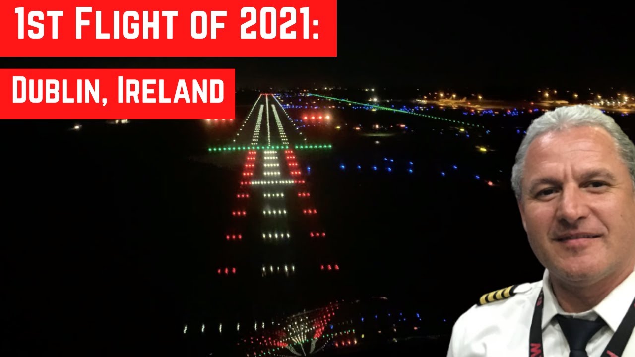 Pilot Life-Marius Aviation 1st Flight of 2021 -Boarding a Private Plane- Dublin Airport New Years