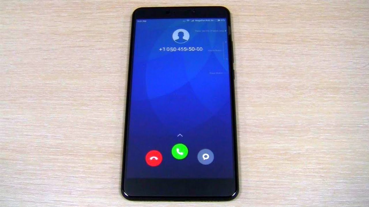 Incoming call XIAOMI Mi Max 2 64Gb