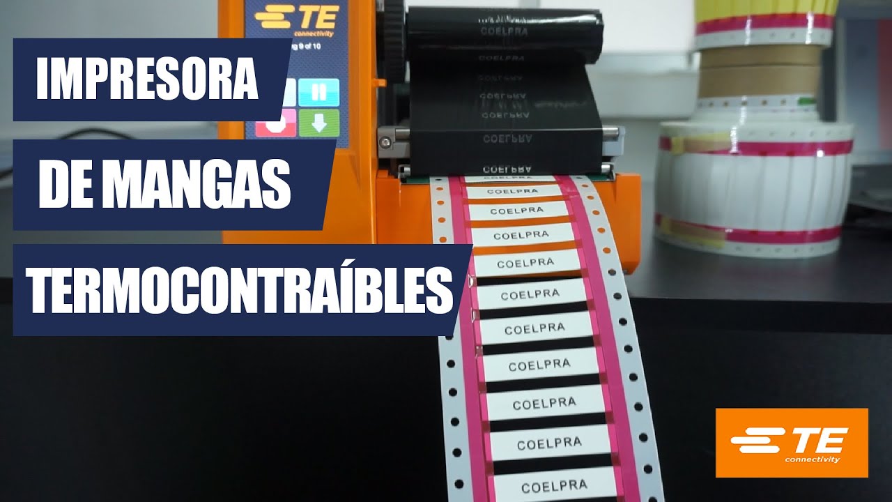 IMPRESORA DE MANGAS TERMOCONTRAÍBLES - T2212 DE TYCO ELECTRONICS