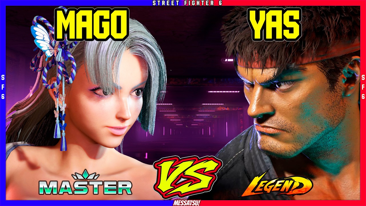 SF6 Mago (Mai) VS Yas (Ryu)💥Messatsu!💥スト6💥Street fighter 6