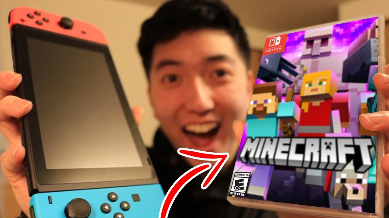 MINECRAFT FOR THE NINTENDO SWITCH?! (Nintendo Switch Unboxing)