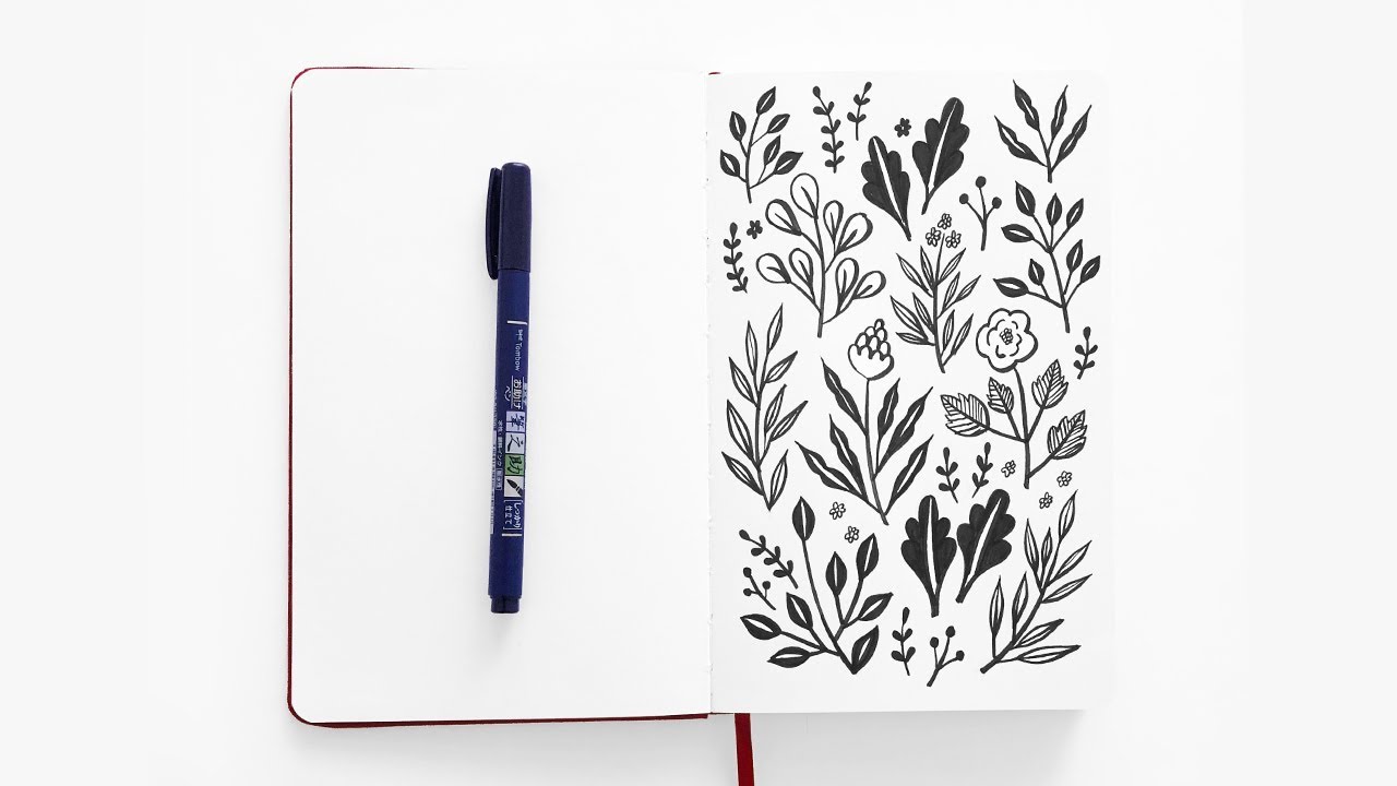 Tombow Fudenosuke Brush Pen Tutorial