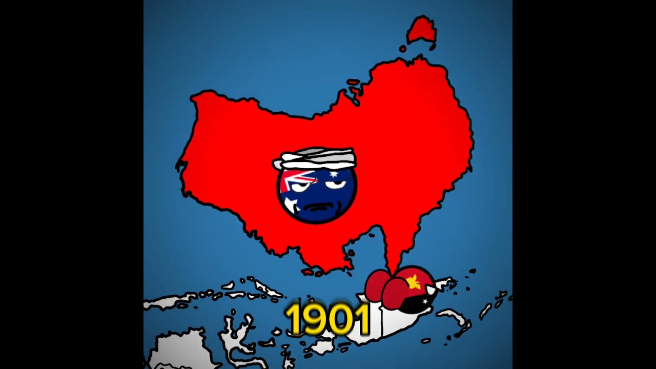 Australia History 🇦🇺🦘 #countryballs #history #australia