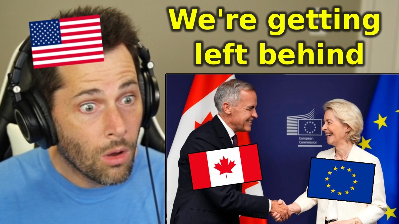 American Reacts to Canada Invited to Join the EU