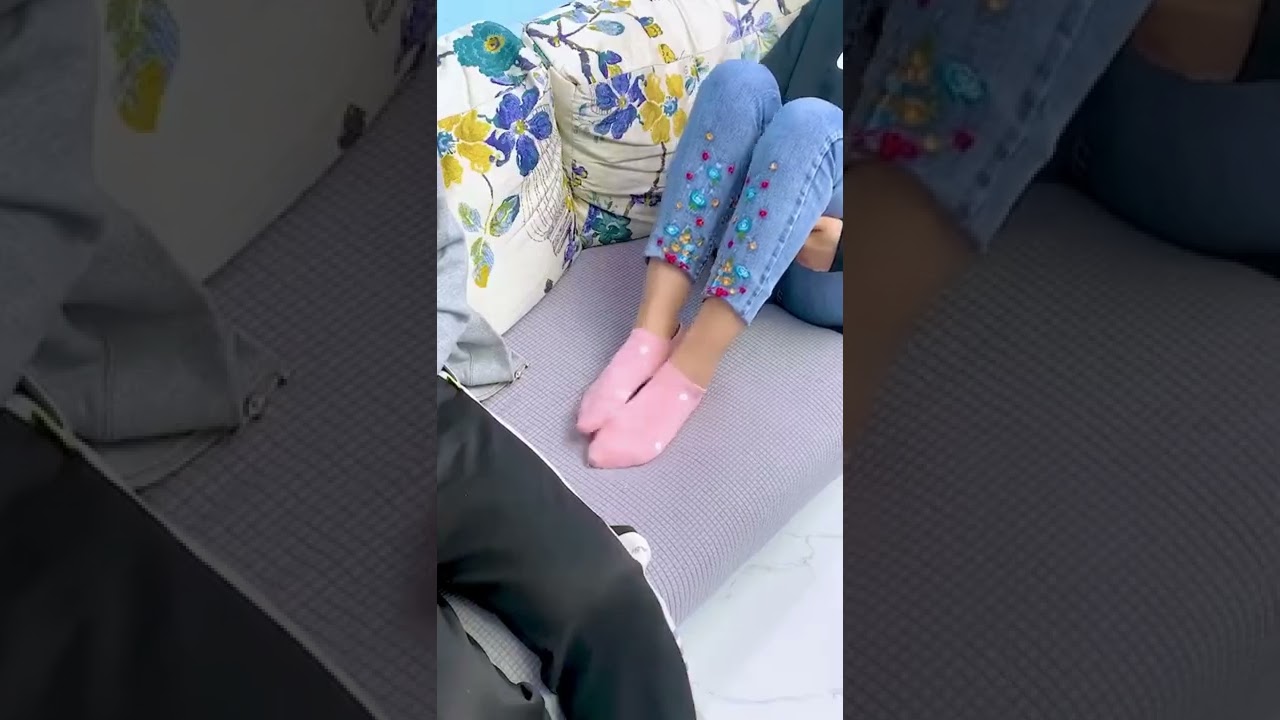 Plush Removable Washable Walkable Rechargeable Heated Slippers&mdash;For Home&Outdoor