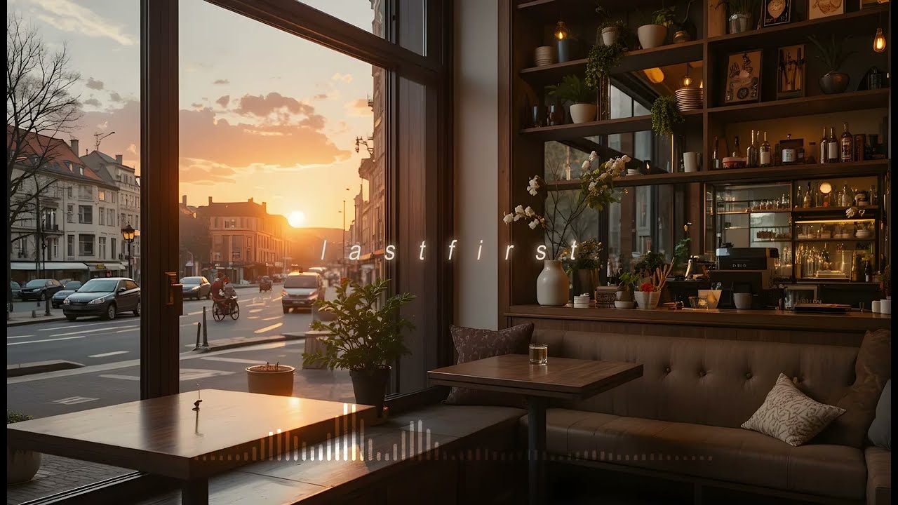 sunset coffee