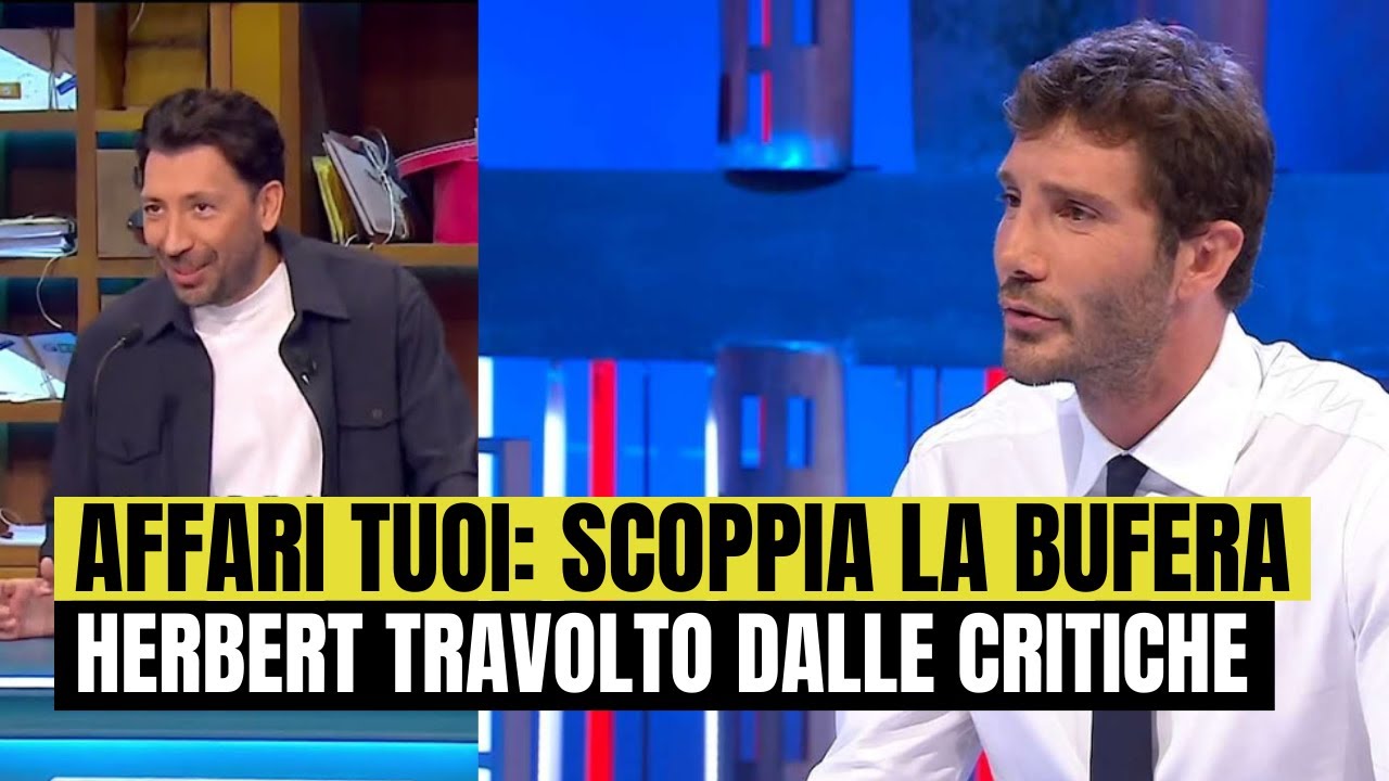 Affari Tuoi, Herbert nel mirino dopo la puntata di ieri: cosa succede ora