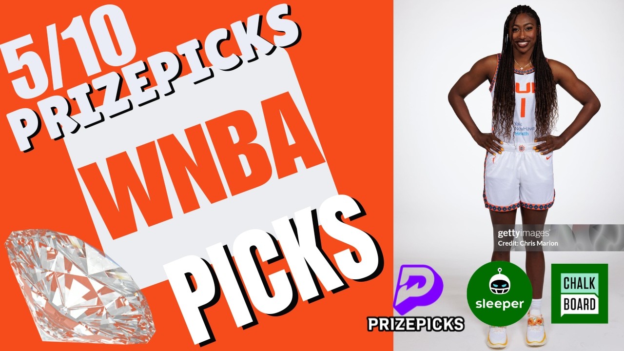 MY TOP WNBA PICKS FOR TODAY | WNBA PRIZEPICKS 5/10/2026 SUNDAY