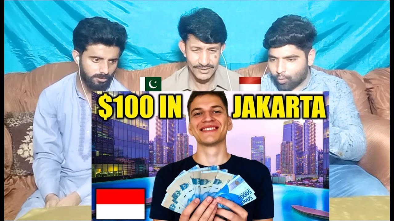 What $100 Can Get You In Jakarta Indonesia 🇮🇩 (You Won't Believe This!) | Pakistani Reaksi | D-R-RUE