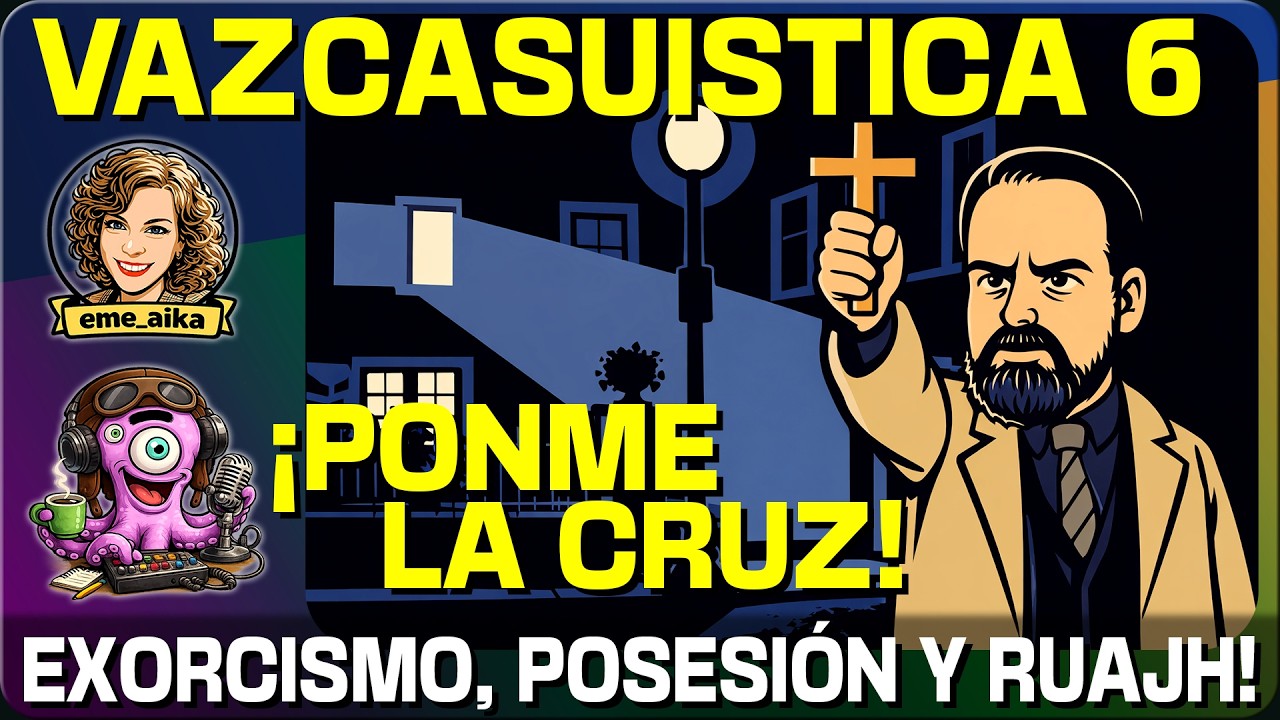 VAZCASUISTICA 6: ¡PONME LA CRUZ! EXORCISMOS y RUAJH (con EME_AIKA) ✝️🥔