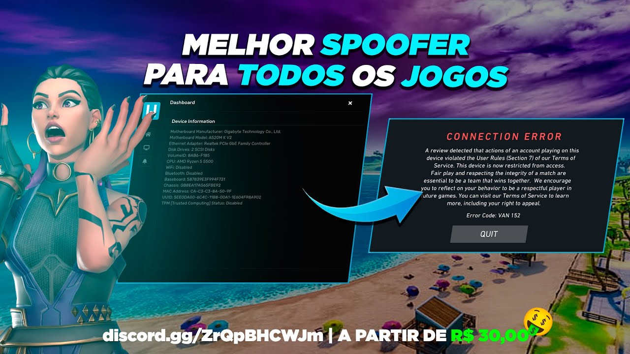 COMO TIRAR BAN DO VALORANT - MÉTODO ATUALIZADO [VAL 5/ VAN 152]