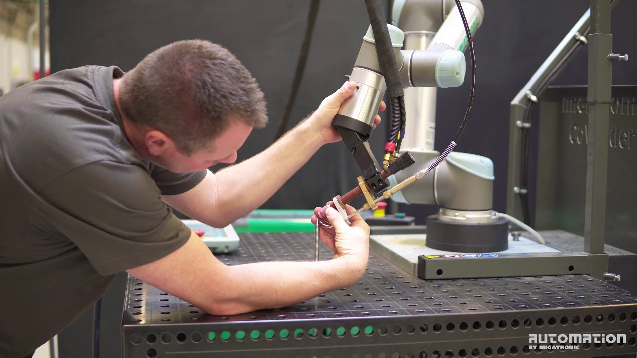 How to calibrate Tool Center Point on the CoWelder