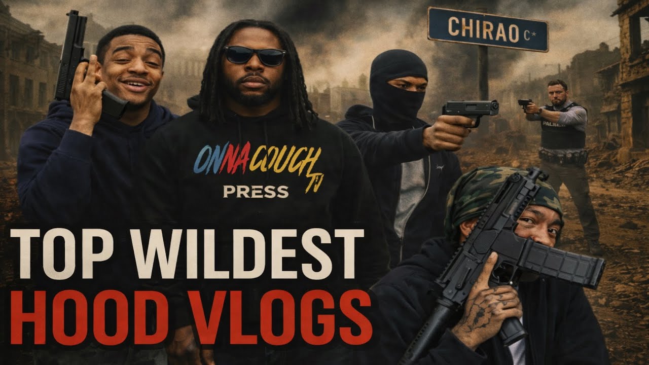 Top WILDEST Hood Vlogs Ending In Near Shootouts & Police Chase | Most Dangerous Chicago Hoods