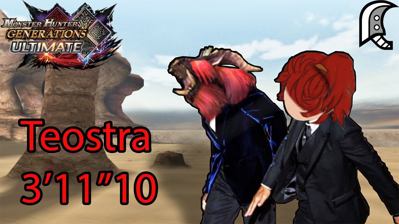 MHGU/MHXX | [G4] Sandblasting - Teostra/テオ・テスカトル (Valor GS/ブレイヴ 大剣) 3'11