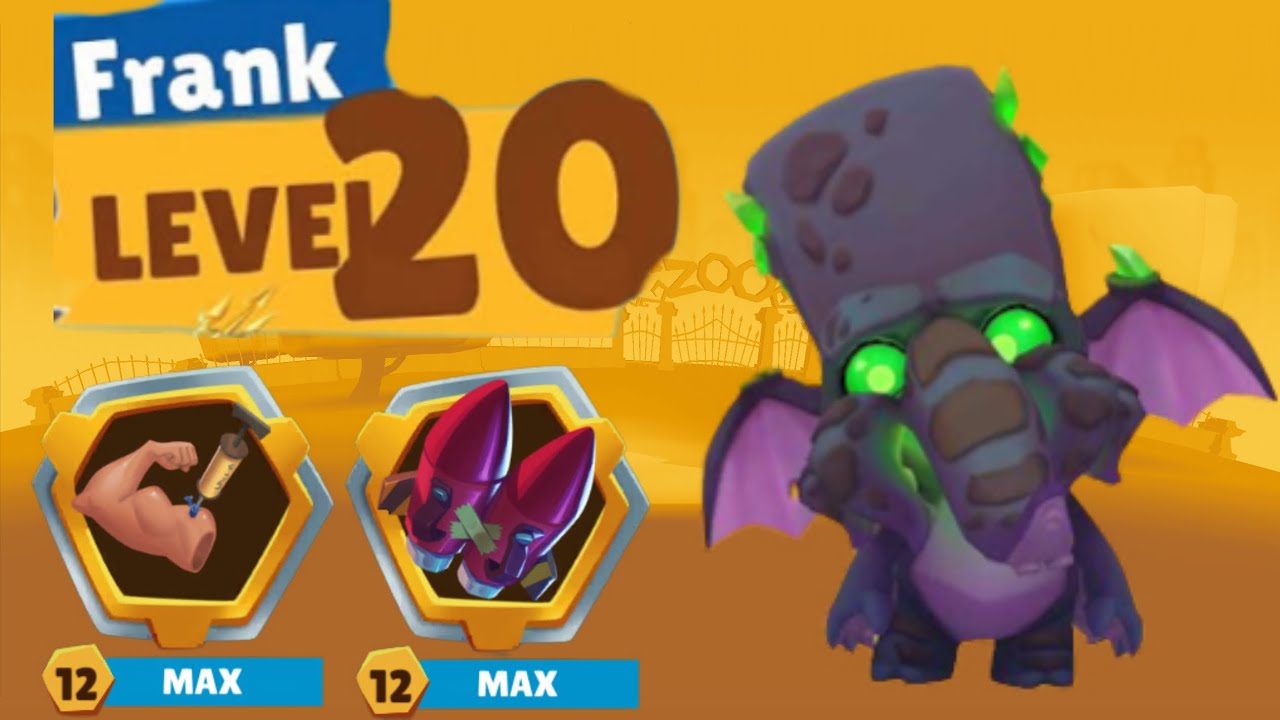 Solo Frank Maxed Level 20 | Zooba Gameplay