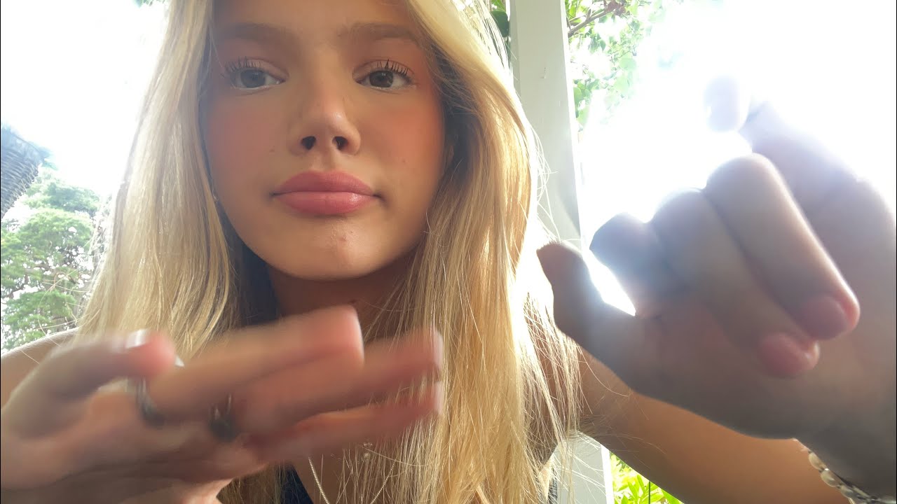 ASMR for sleep and relaxation!!😴🫶 hand movements, mouth sounds, camera tapping - 1000 sub special💞