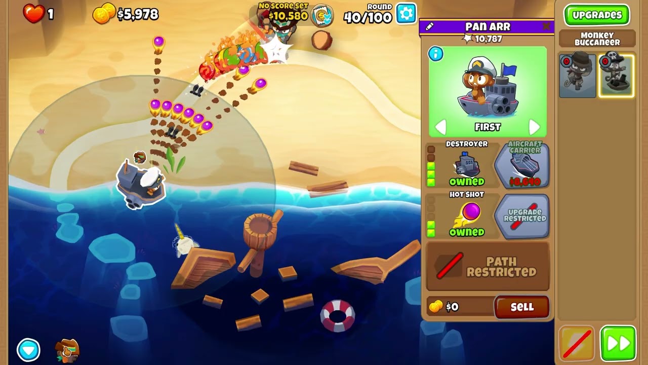 Carrier Flagship + Golden Justice on Off The Coast 2TC (complete run)