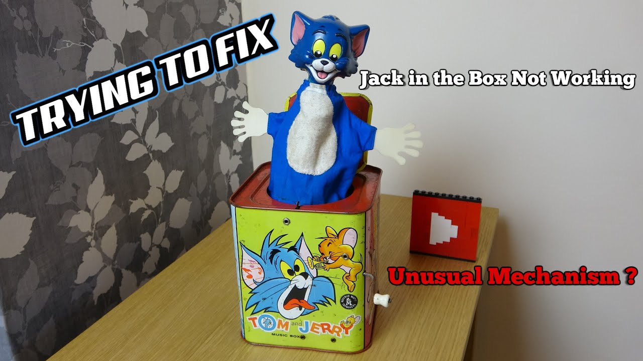 Vintage eBay 1960s Tom & Jerry 'Jack in the Box' Not Working - Can I FIX it?