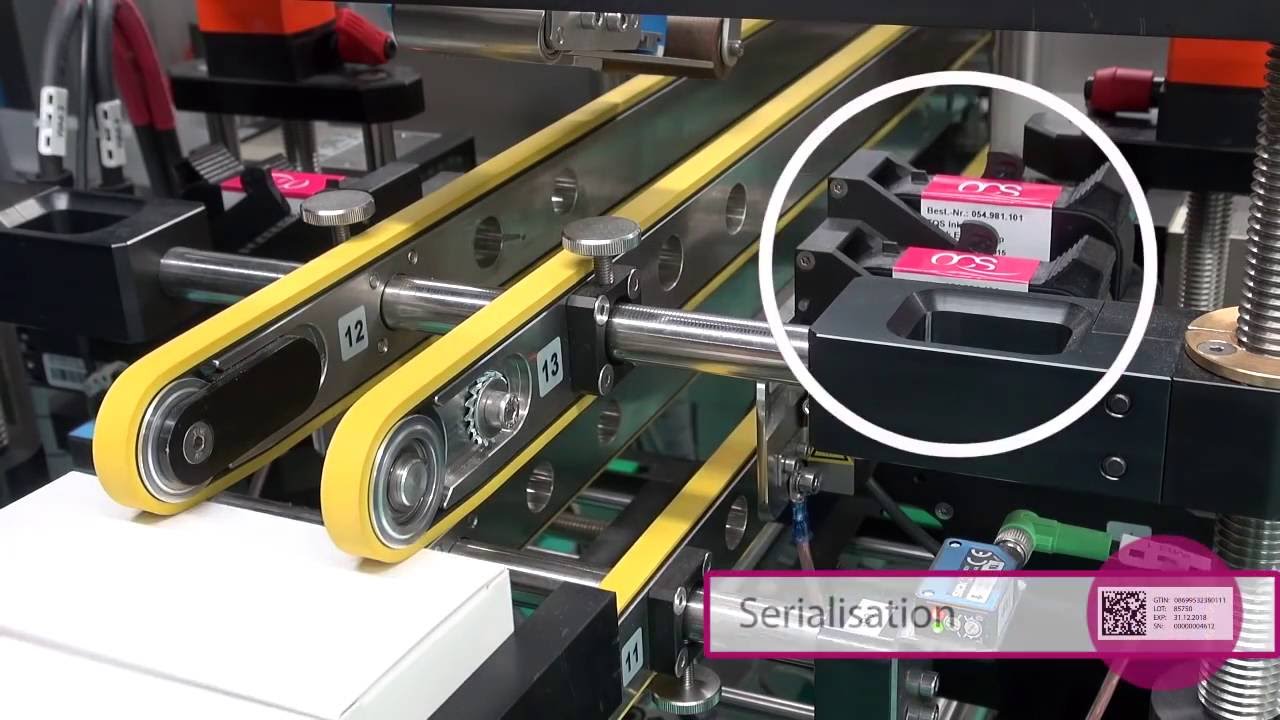 Tamper Evident and Track & Trace with a Small Footprint
