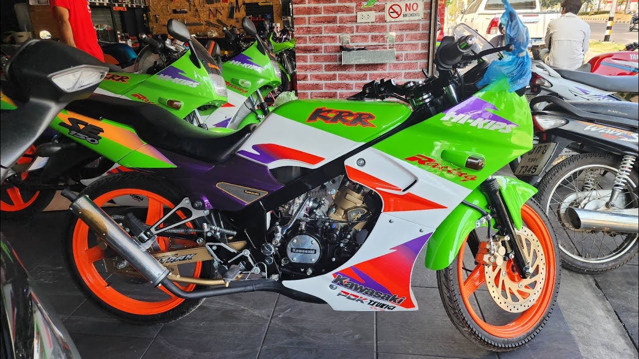 KR150 SE98 บิ้วใหม่ สวยมากๆ ราคาก็ถูก #ฟ้าใสไรเดอร์ #ยุค90 #2จังหวะ #kr150 #ขายถูก