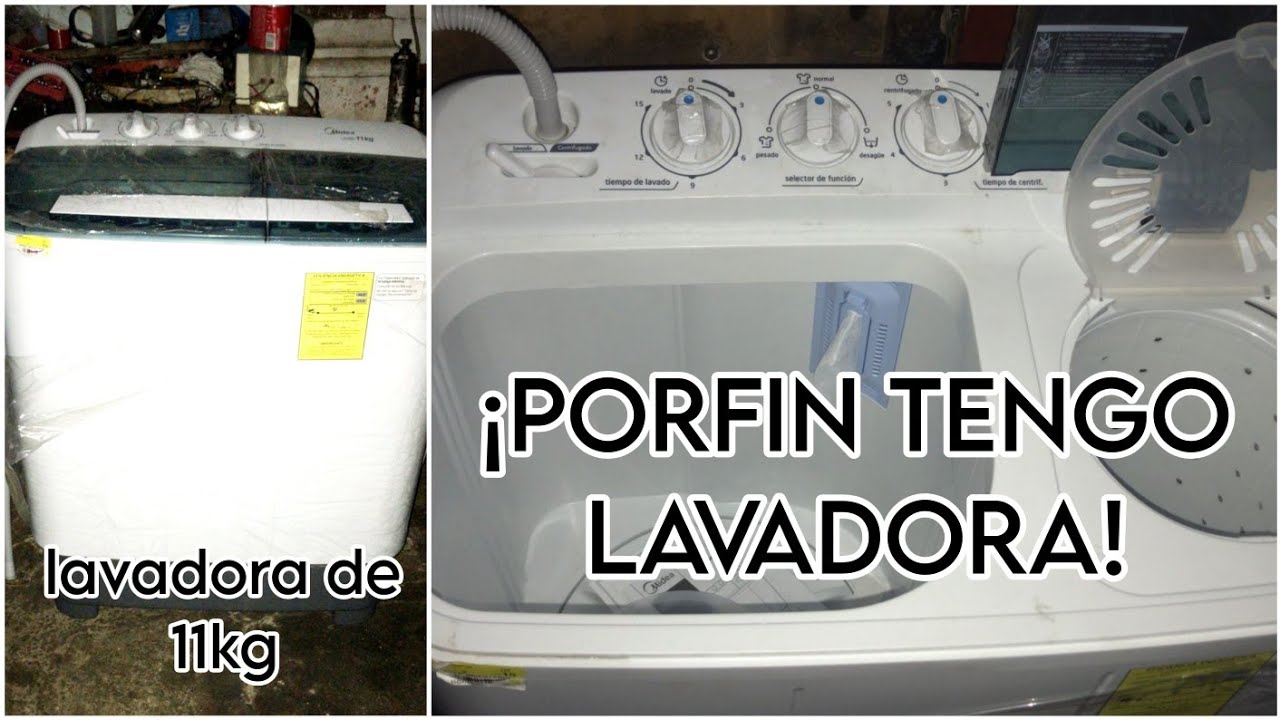 Porfin Tengo Lavadora🫧/lavadora de 11kg/Lavadora Midea|Zai Meli Vlog