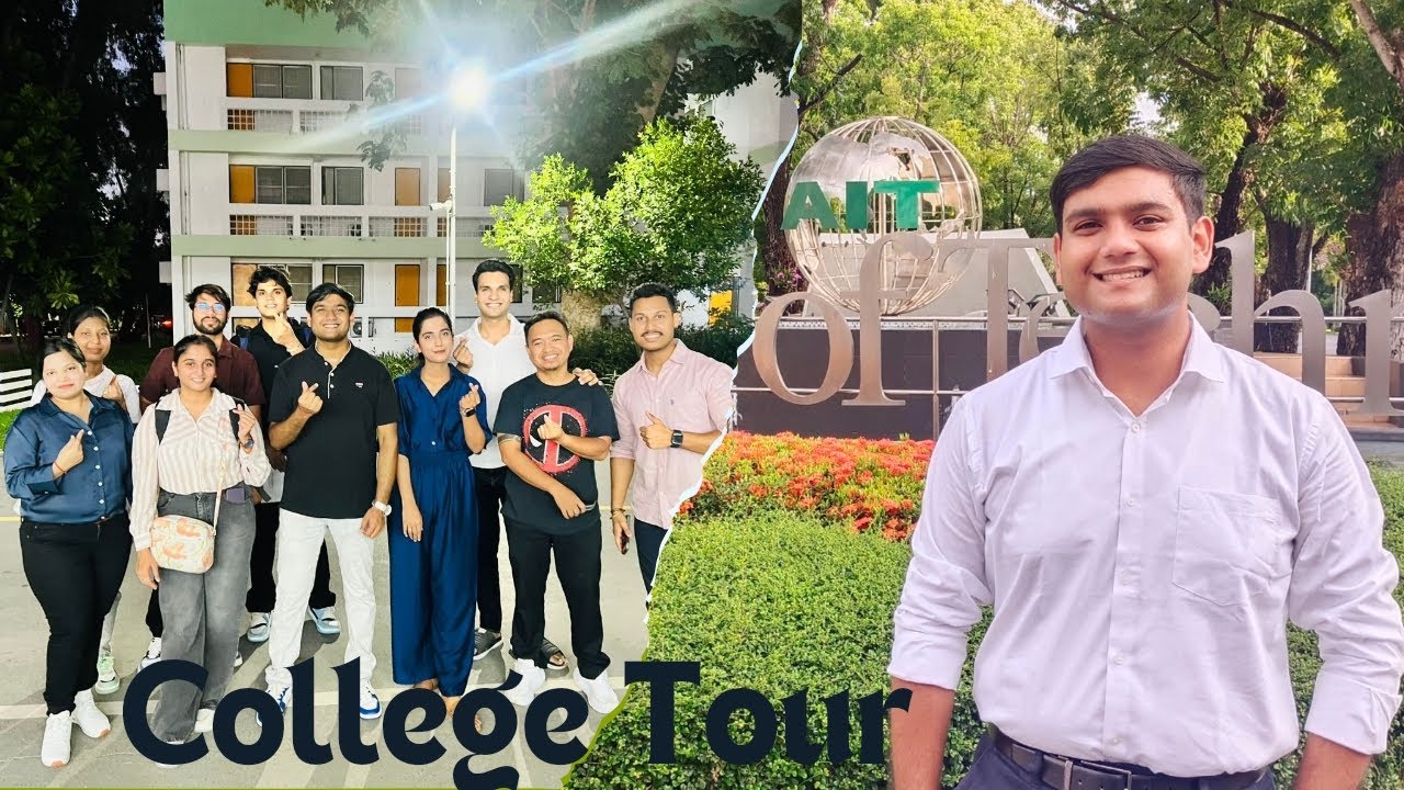 Asian institute of technology, bangkok Thailand|| College campus ||Aditya Sharma||Ait