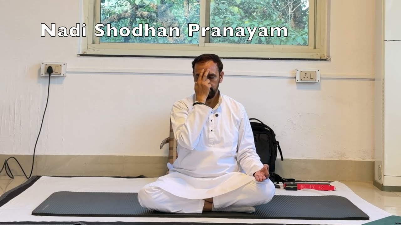 Master Nadi Shodhan Pranayama in 4 Minutes: Step-by-Step for Beginners Alternate Nostril Breathing