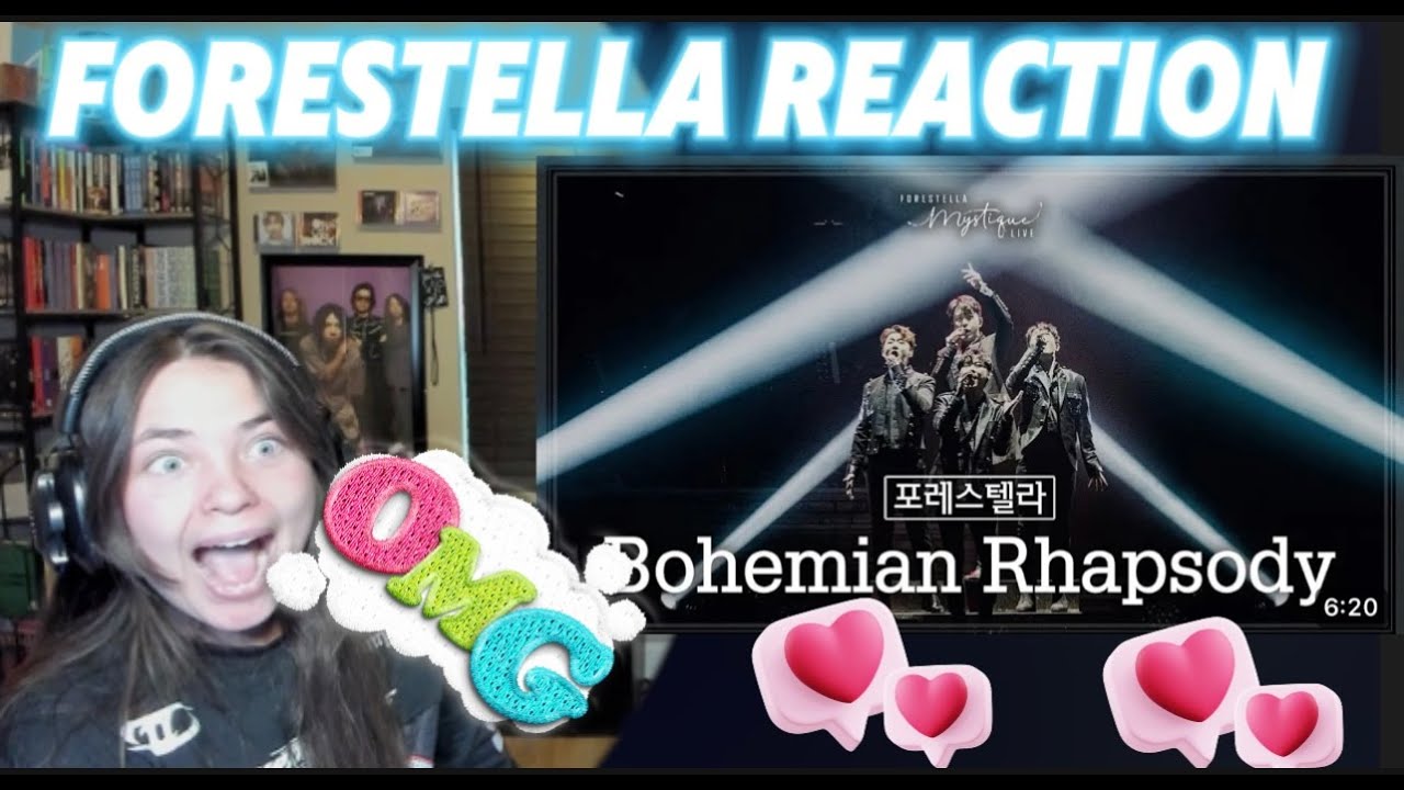 [LIVE] Bohemian Rhapsody - 포레스텔라 (강형호, 고우림, 배두훈, 조민규) / Forestella Mystique Live|REACTION