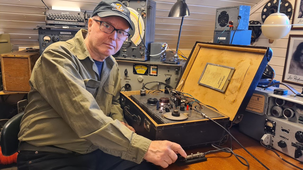 WW2, MILORG AGENT RADIO - OLGA