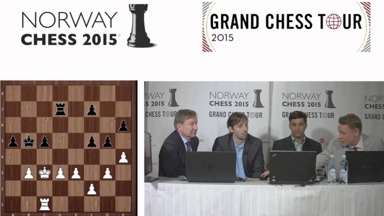 Norway Chess: Viswanathan Anand and Alexander Grischuk (Round 3)