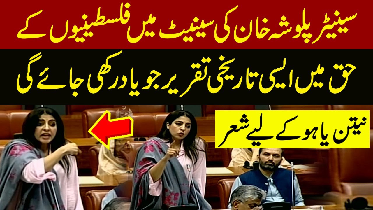 Senator Palwasha Khan Aggressive Speech at Senate| Express News