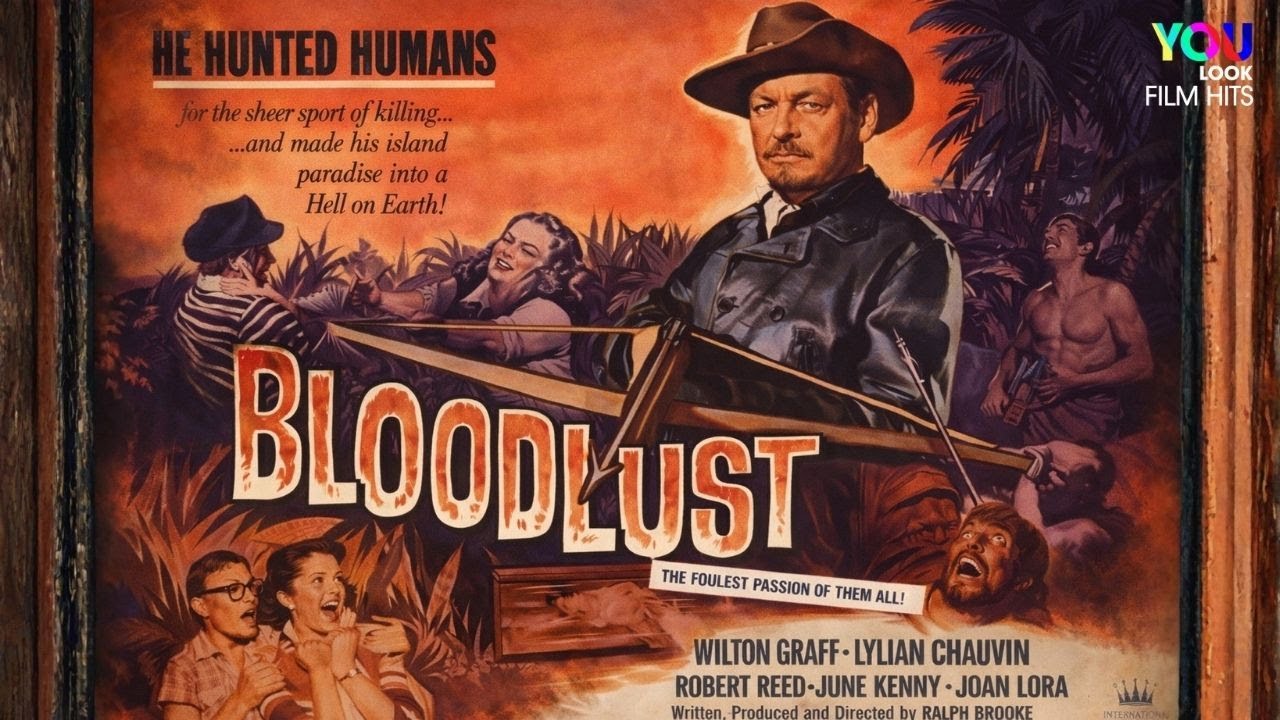 Bloodlust (1961) | Classic Island Manhunt Horror-Thriller | Full Movie