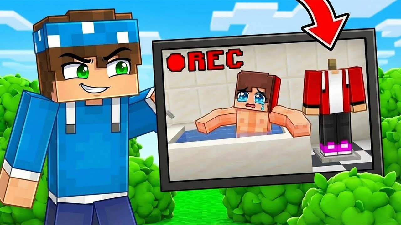 Using CAMERAS to Find Maizen's SECRETS in Minecraft - Milo and chip