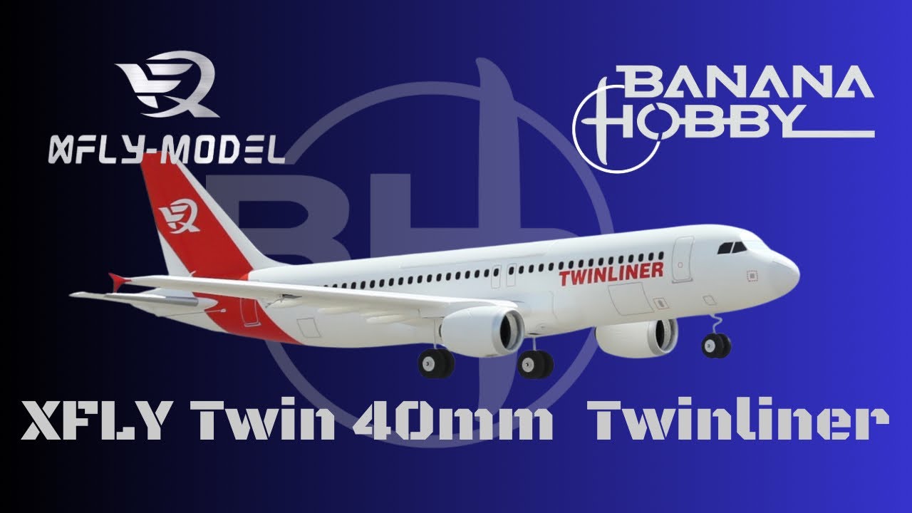 Xfly Twin 40mm Twinliner Unboxing and Assembly, brought to you by Banana Hobby