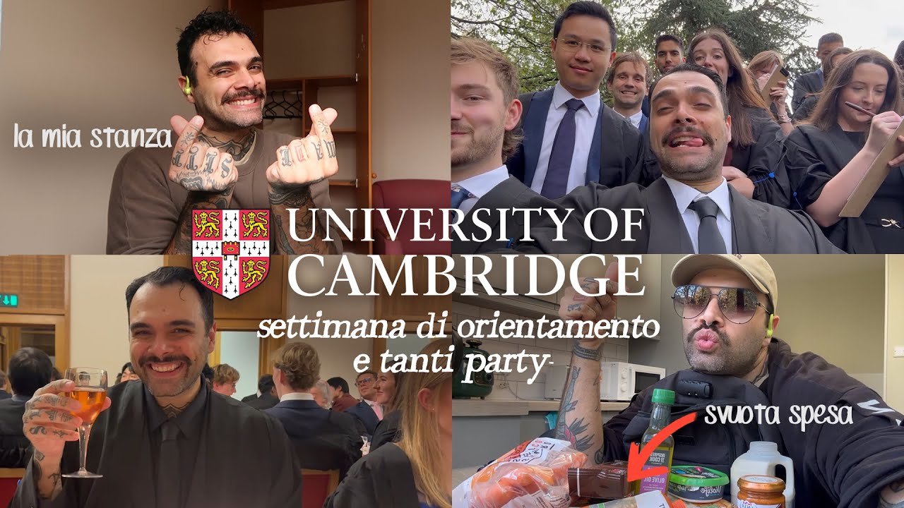 CAMBRIDGE ROOM TOUR, IMMATRICOLAZIONE E SVUOTA SPESA