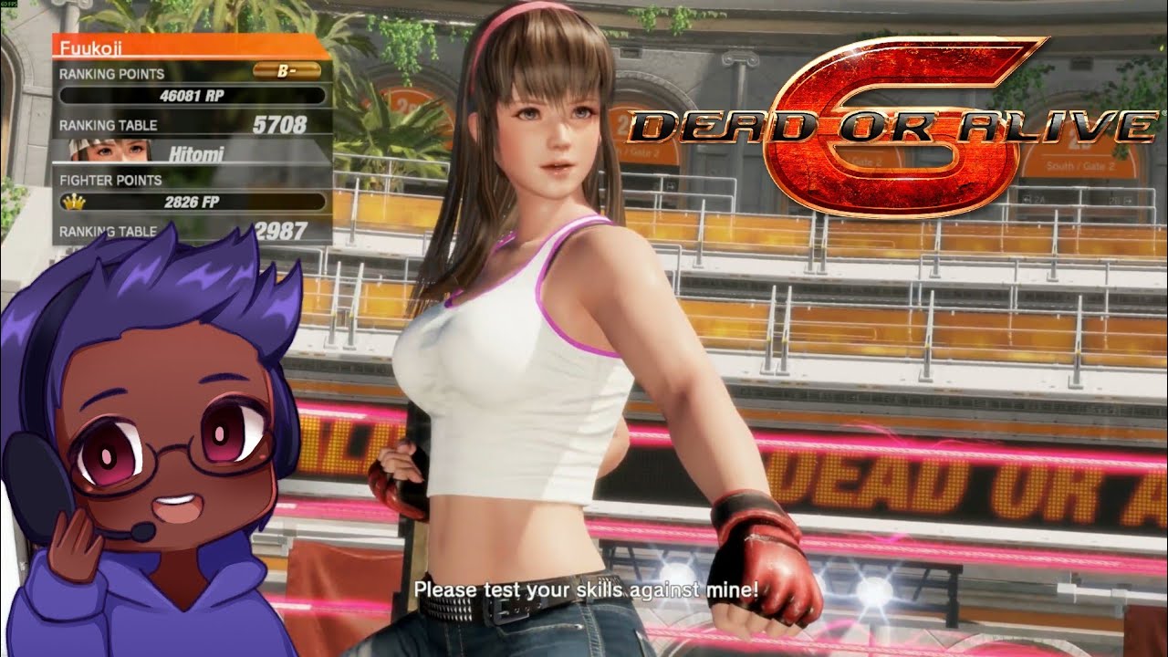 Dead or Alive is Back! Hitomi - DOA6 Online Matches