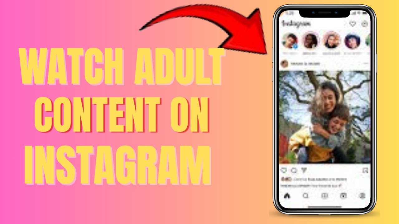 Как смотреть контент для взрослых в Instagram (объяснение фильтра для обнажения)
