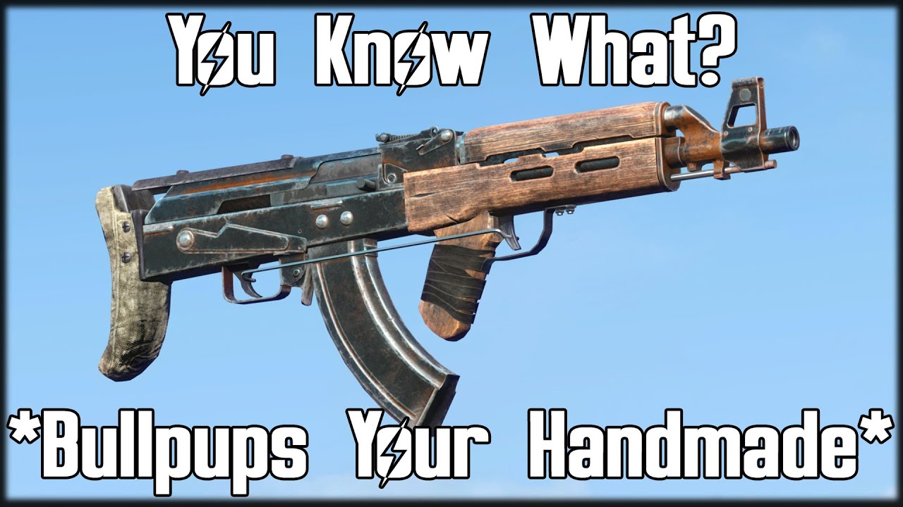 A Beautiful Abomination - The Handmade Bullpup