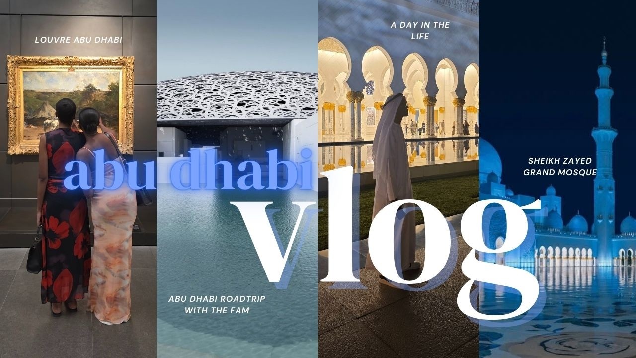 VLOG: EP. 2 | Louvre Abu Dhabi |Sheikh Zayed Grand Mosque |Life of South African Cabin Crew In Dubai