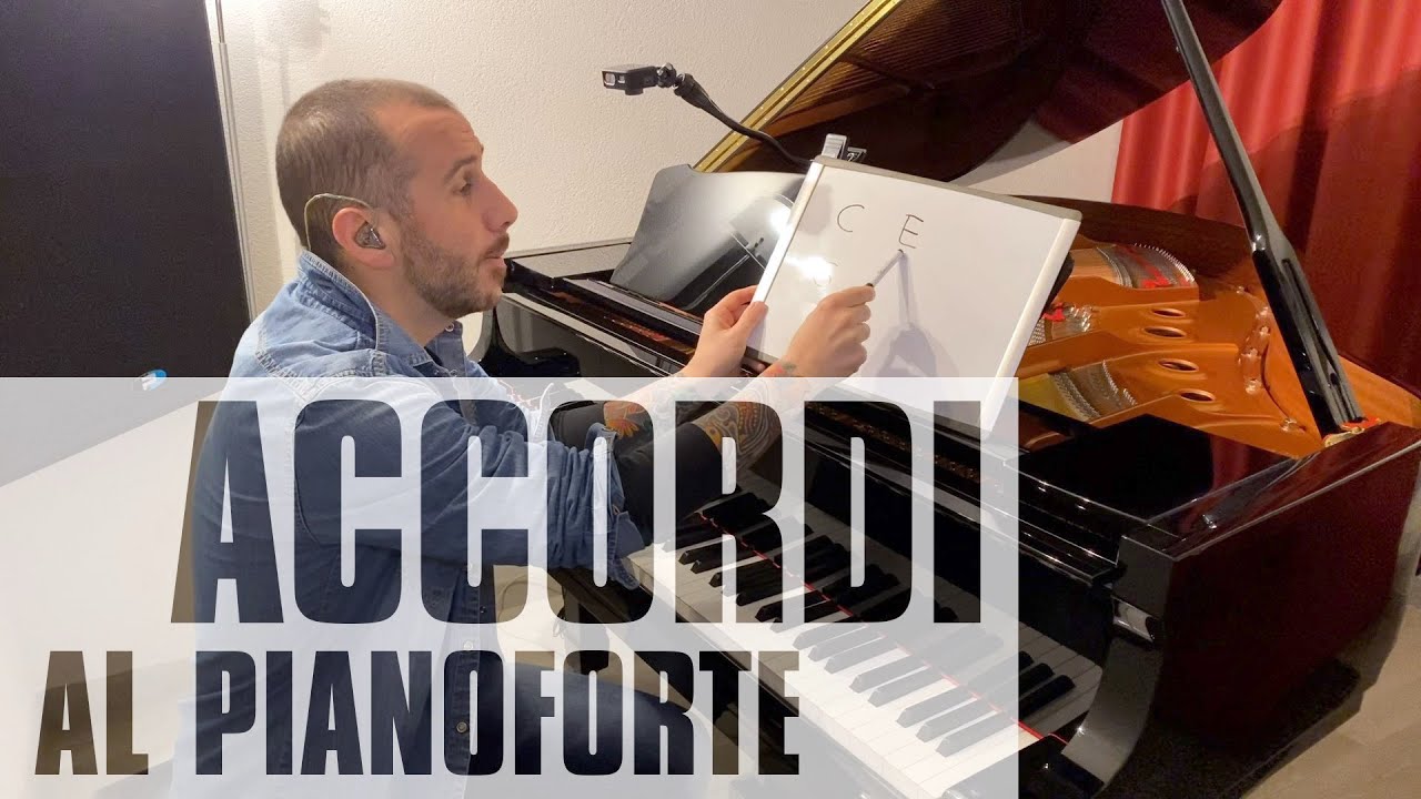 TUTTI GLI ACCORDI AL PIANOFORTE - TUTORIAL | Corso di pianoforte moderno | Patrick Trentini