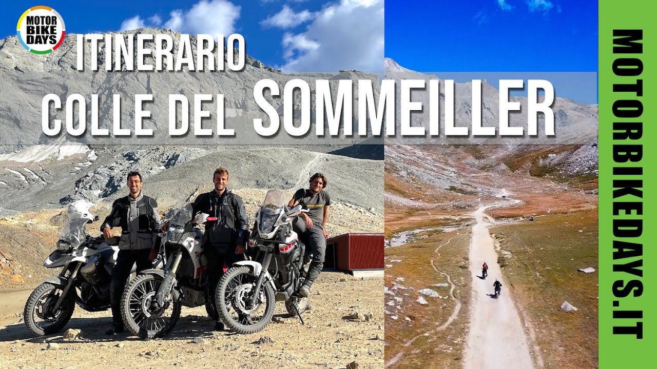 In moto a 3000 metri - Itinerario Colle Del Sommeiller